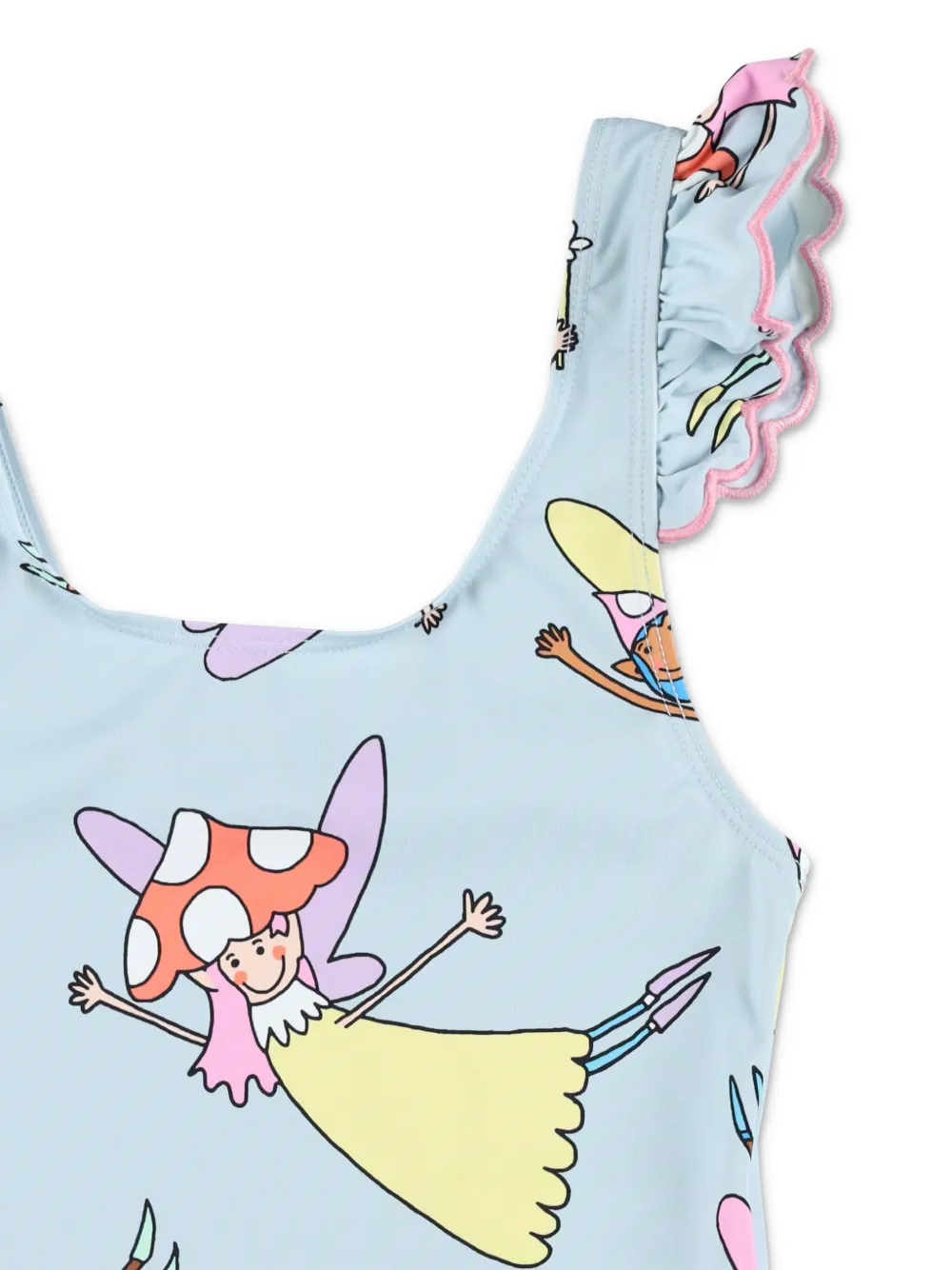 Stella McCartney Kids Badpak met feeënprint Blauw