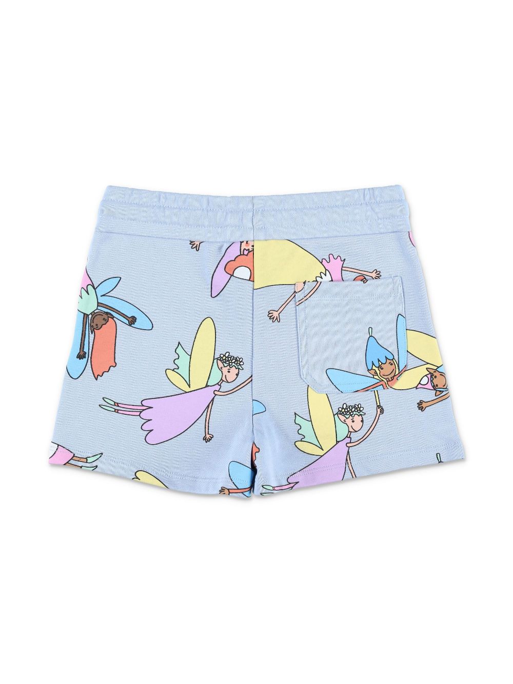 Stella McCartney Kids Shorts met print - Blauw