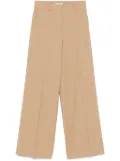Manuel Ritz sequinned pinstripe trousers - Neutrals