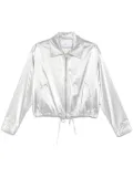 Manuel Ritz metallic jacket - Silver