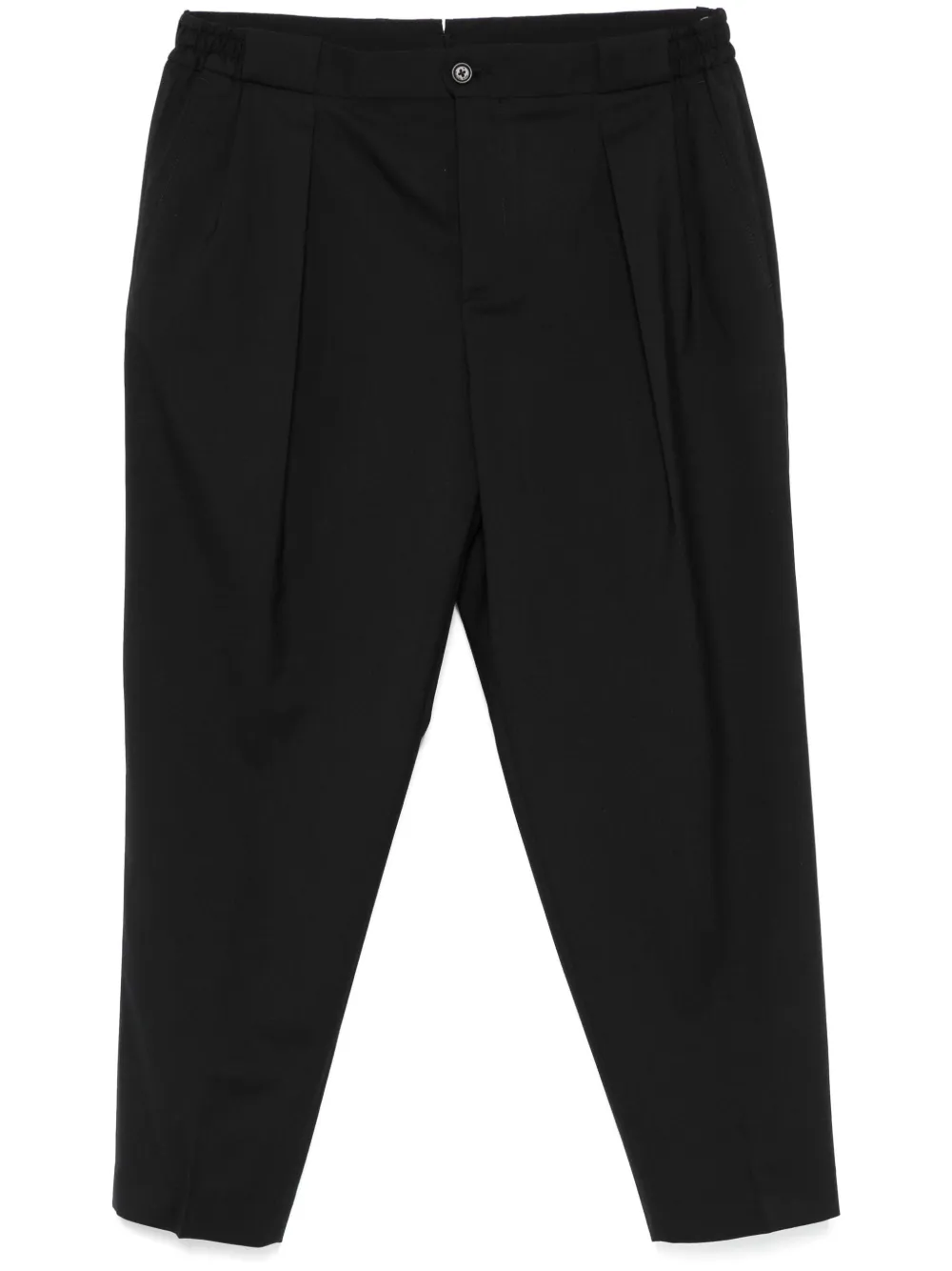 pleat-detailed trousers