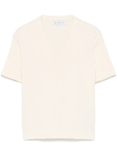 Manuel Ritz cable-knit T-shirt