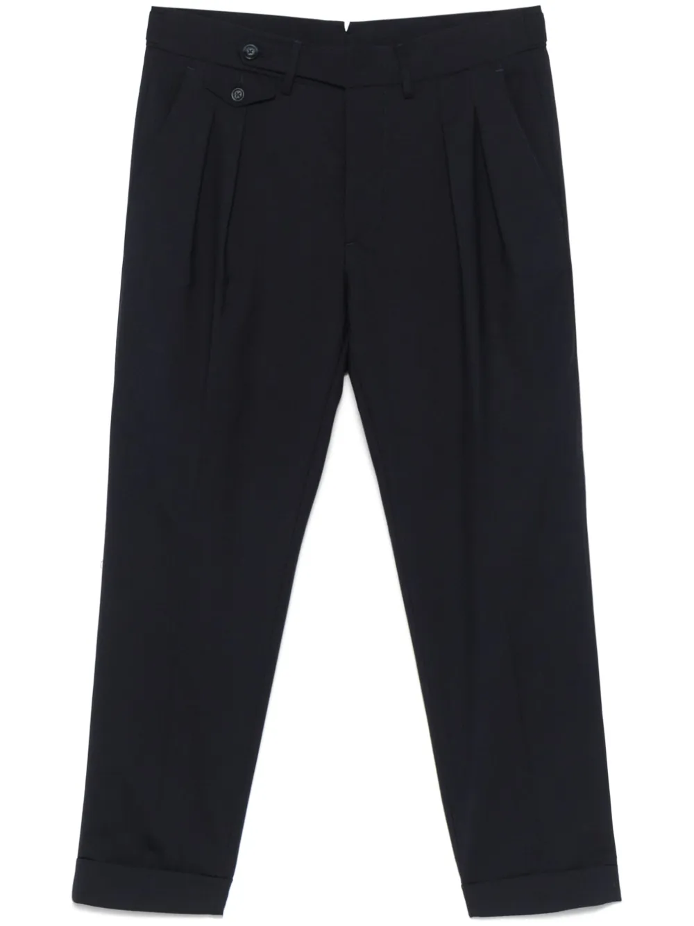 pleat-detailed trousers