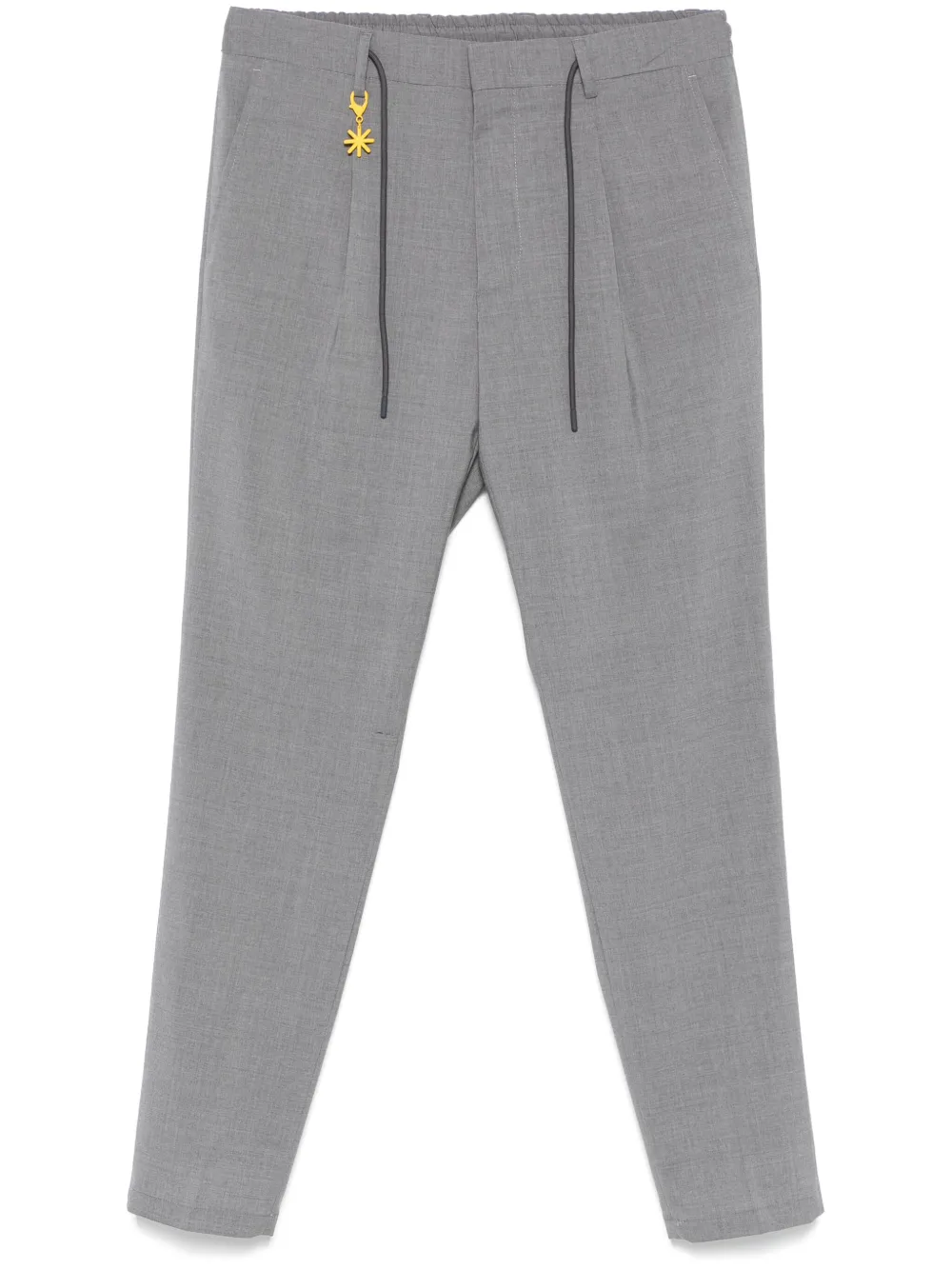 pleat-detailed trousers