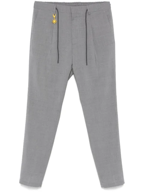 Manuel Ritz pleat-detailed trousers