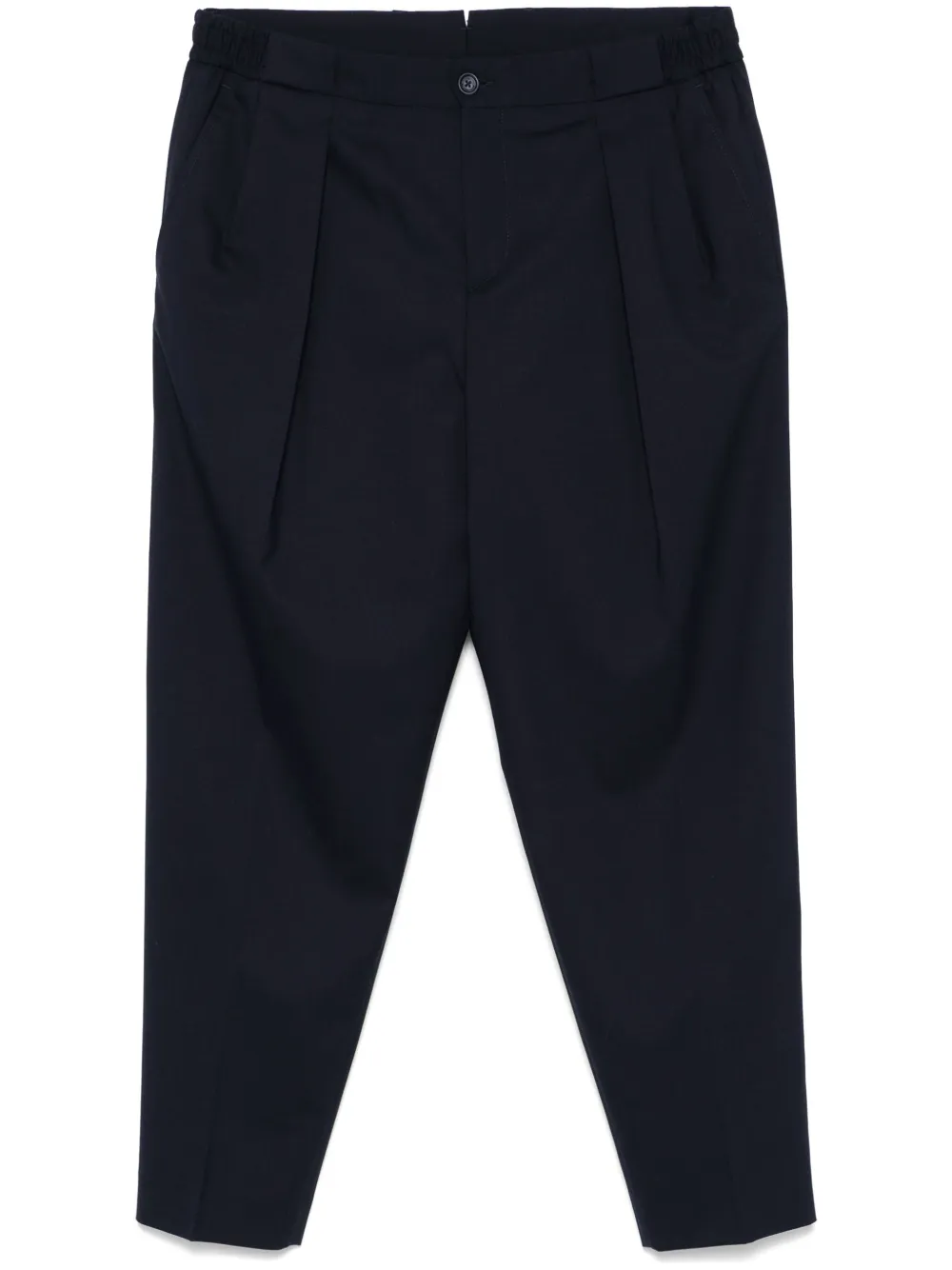 pleat-detailed trousers