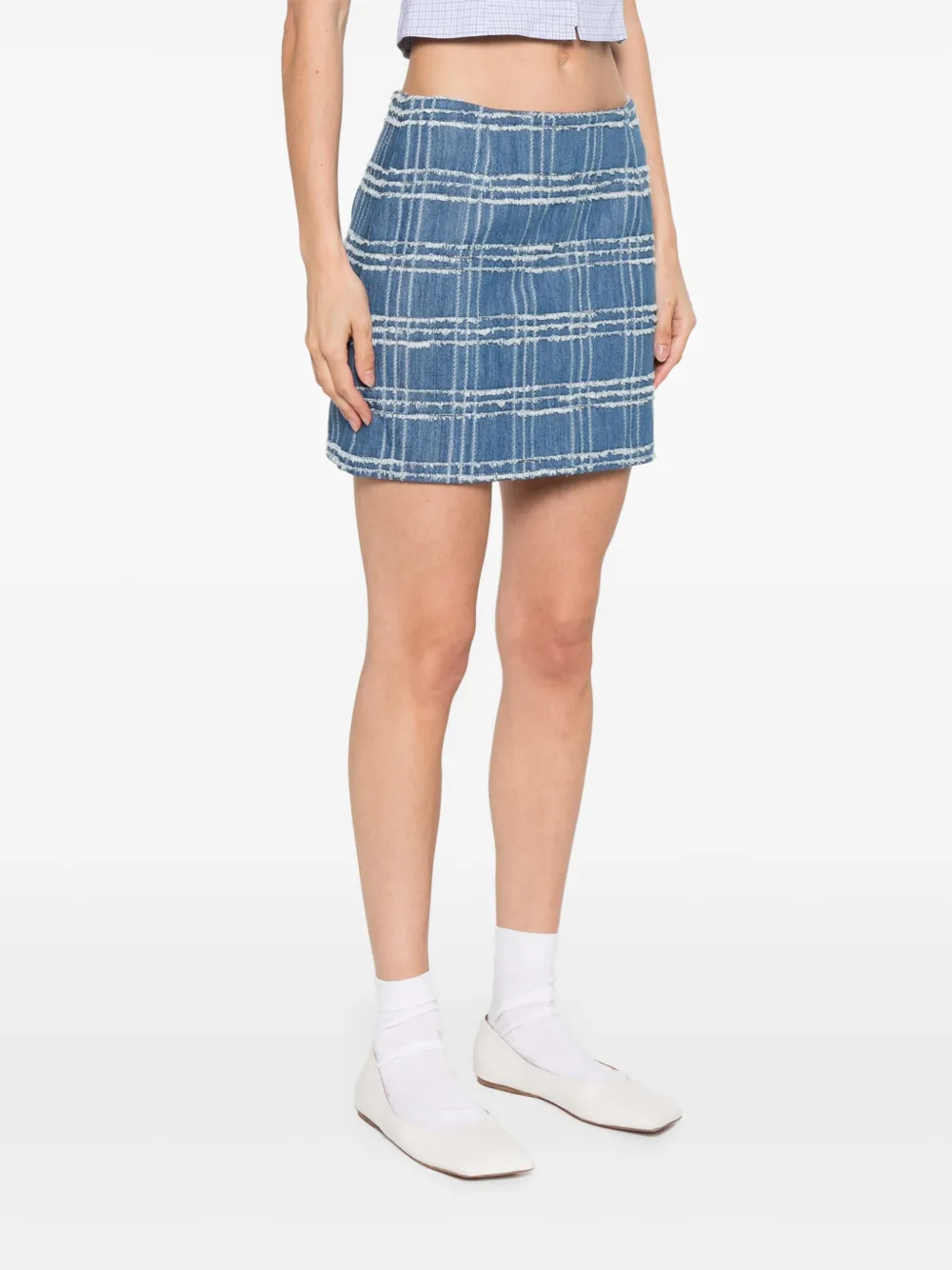 Manuel Ritz Denim Mini Skirt