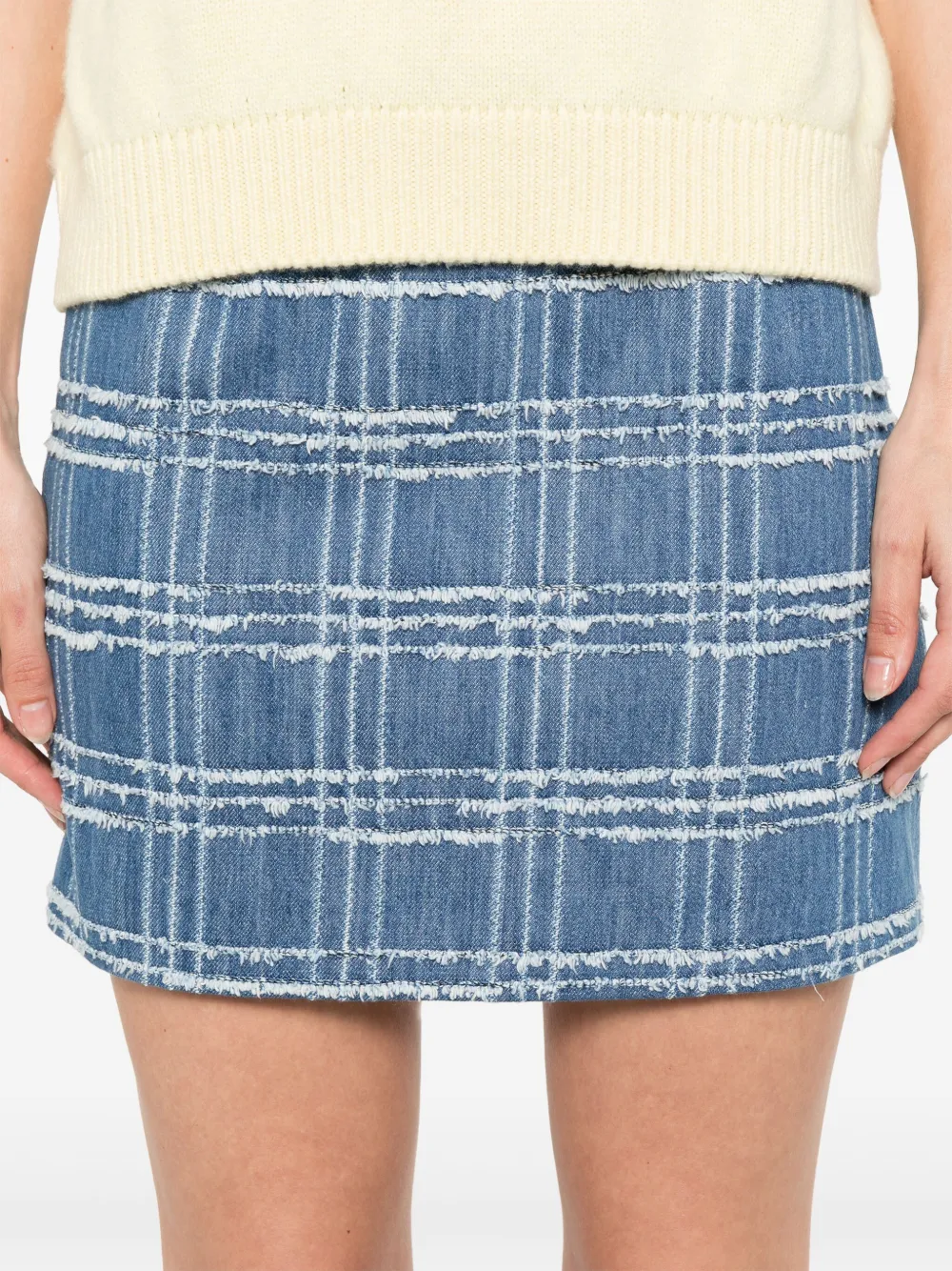 Manuel Ritz Denim Mini Skirt