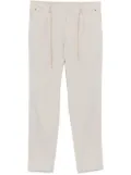 Manuel Ritz tapered trousers - Neutrals
