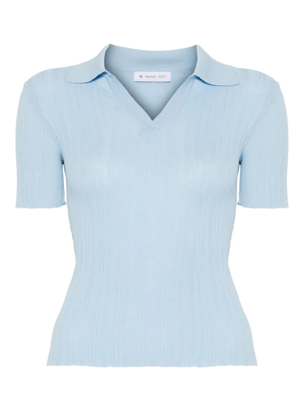 Manuel Ritz playera de canalé | azul | Image 1