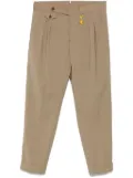 Manuel Ritz tapered trousers - Brown