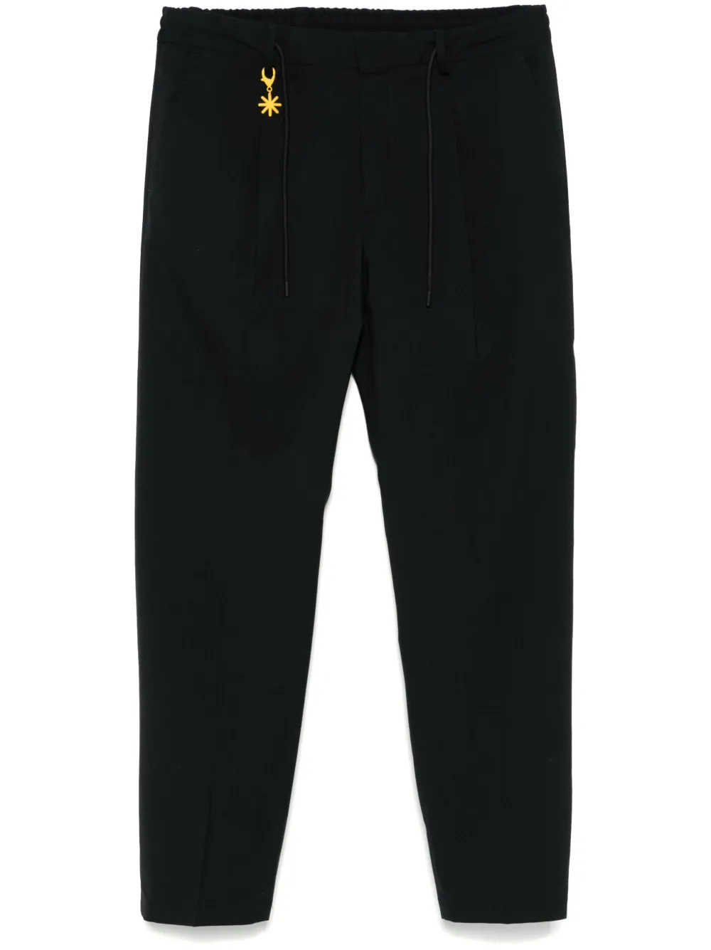 pleat-detailed trousers