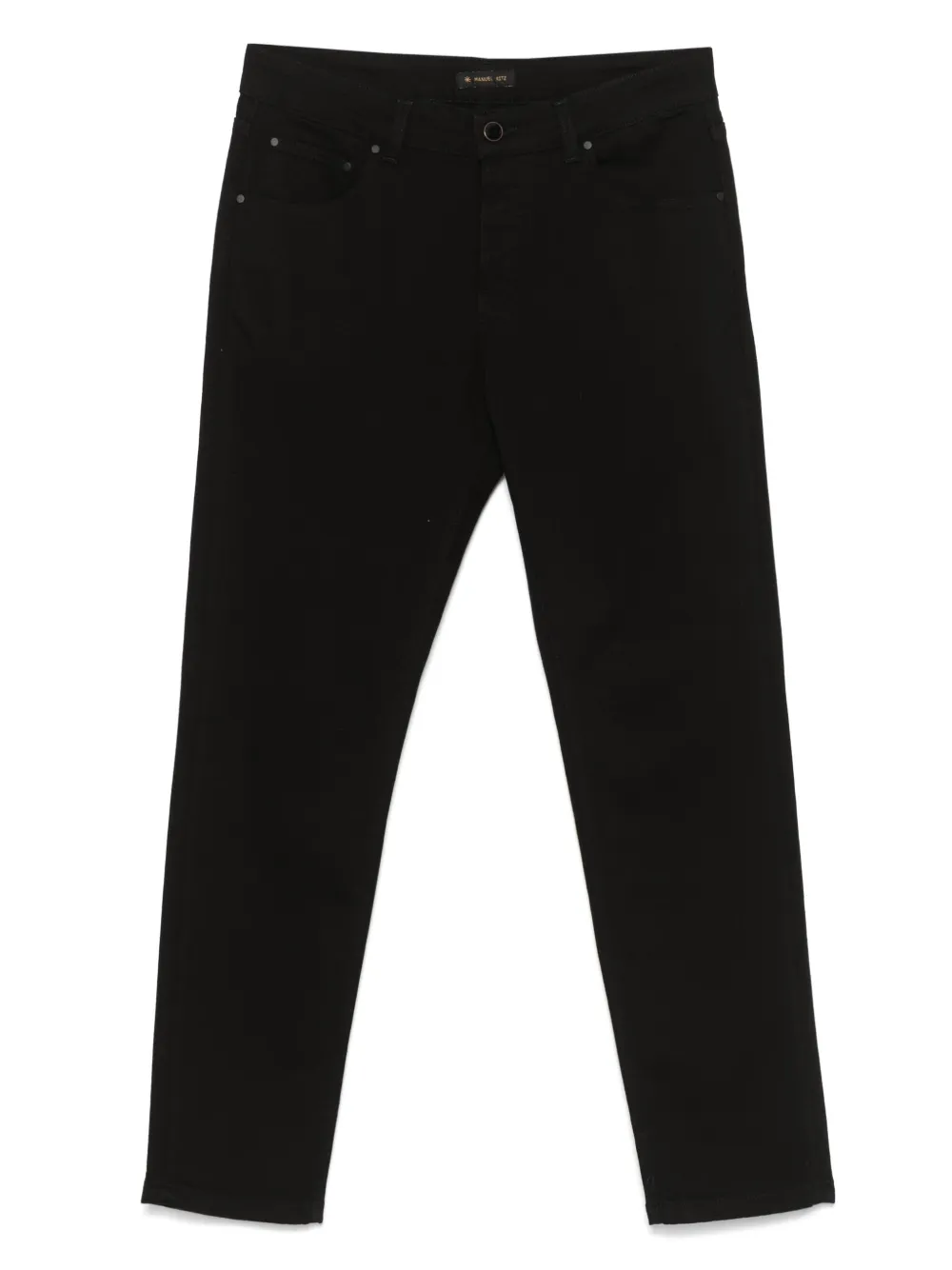 Manuel Ritz jean à patch logo | noir | Image 1