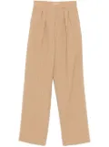Manuel Ritz sequinned pinstripe trousers - Neutrals
