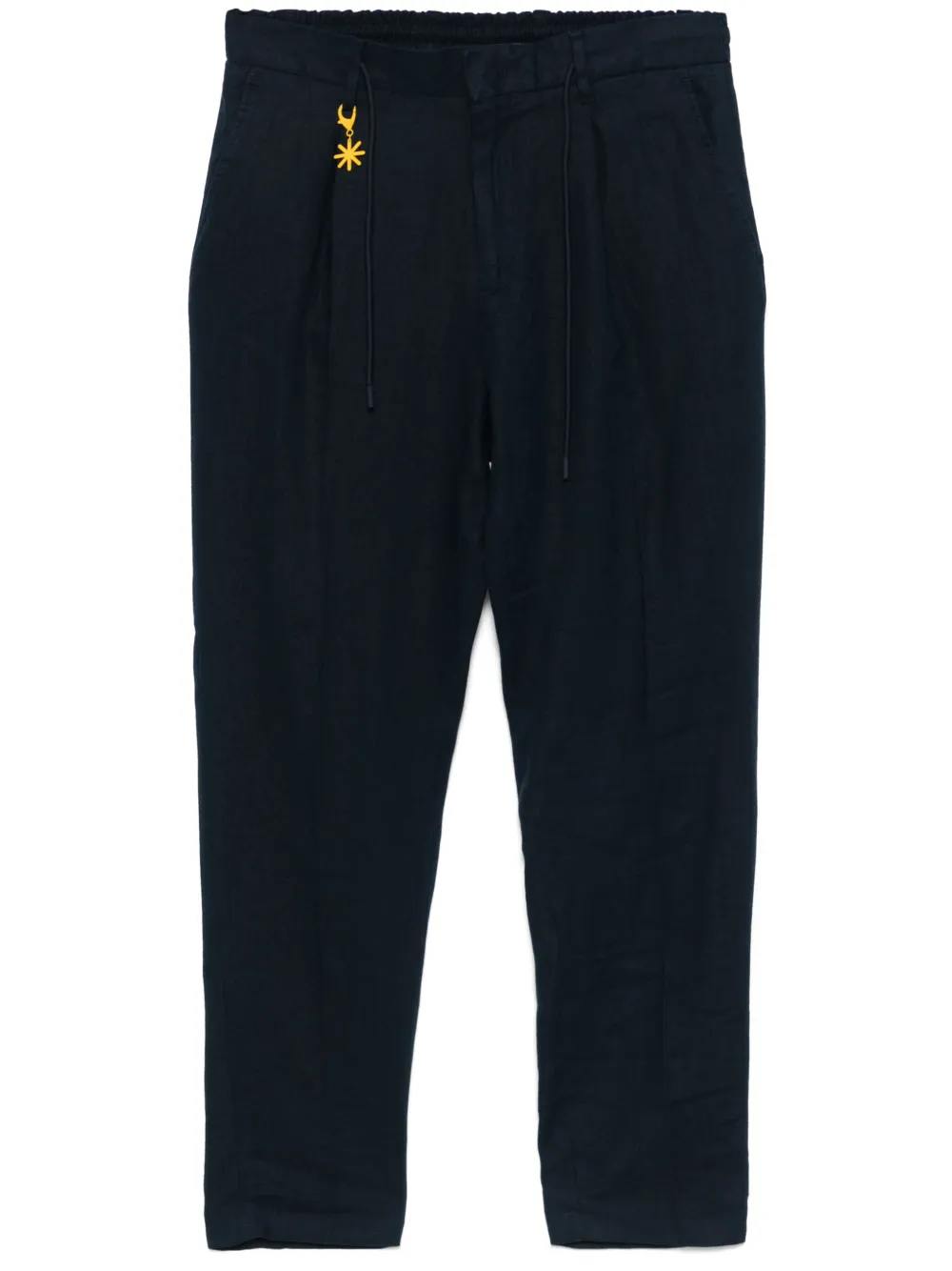 linen trousers