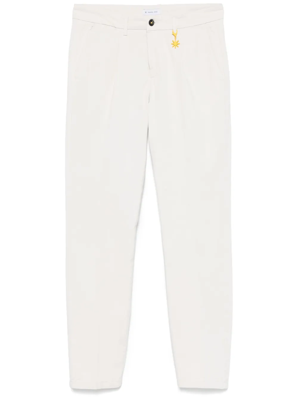 pleat-detailed trousers