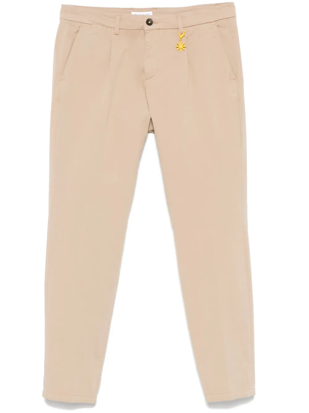 pleat-detailed trousers