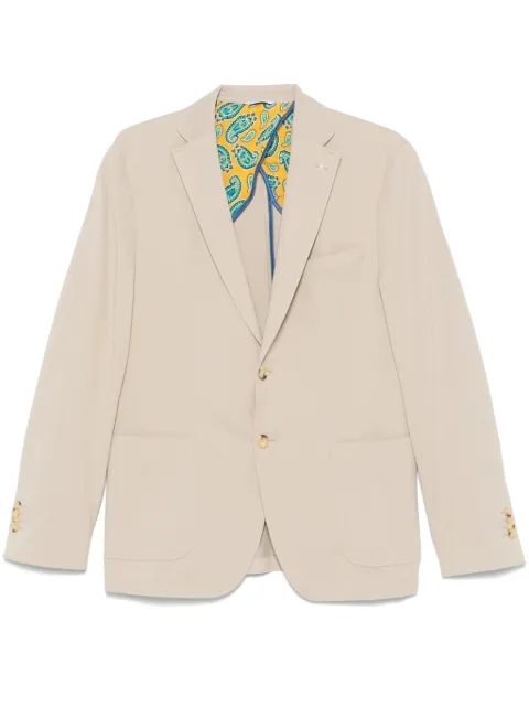 Manuel Ritz piqué blazer