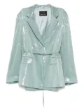 Manuel Ritz sequin-embellished blazer - Blue