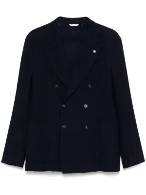 Manuel Ritz ウール ジャケット | ブルー | FARFETCH JP