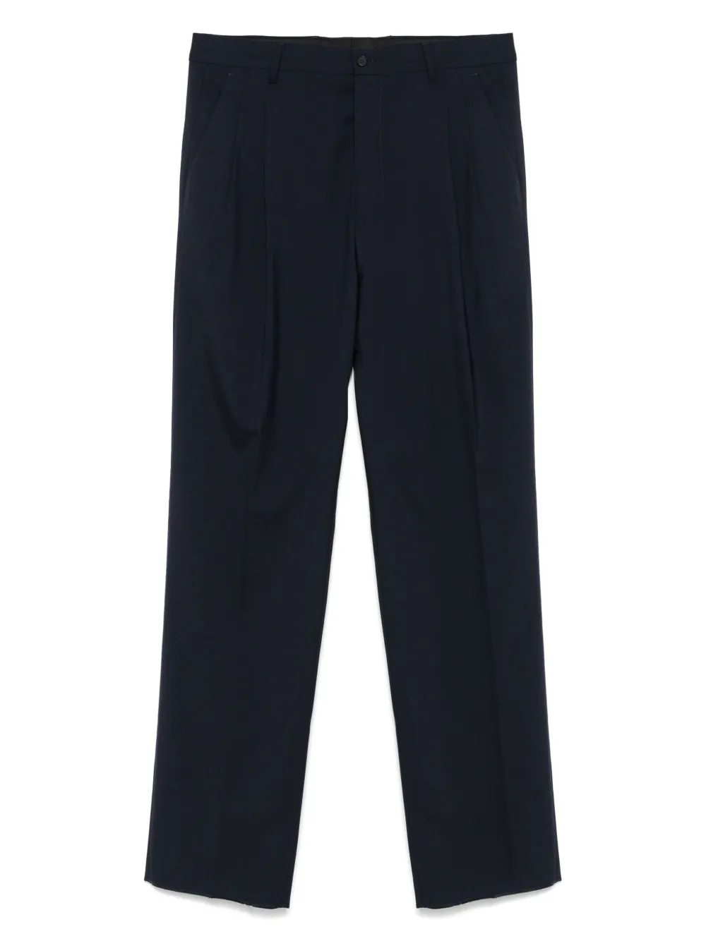 Manuel Ritz pantlaon chino ample à pinces | bleu | Image 1