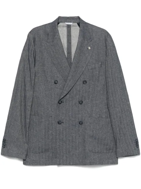 Manuel Ritz blazer con doble botonadura