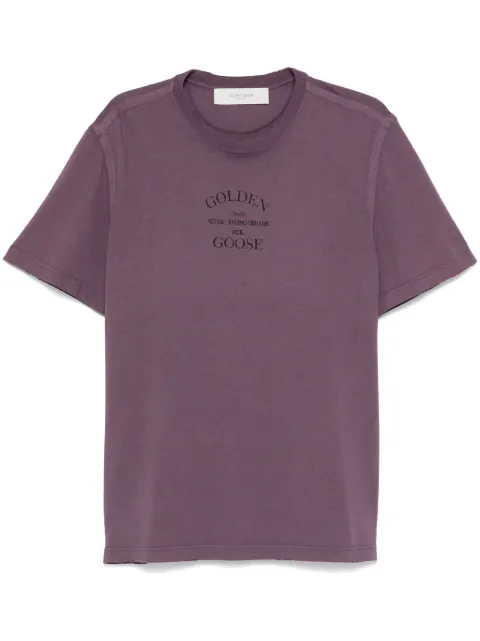 Golden Goose logo-print cotton T-shirt