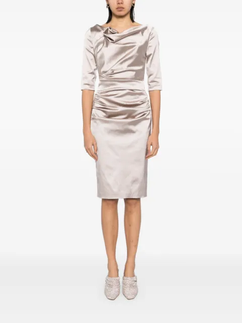 Talbot Runhof draped detailing dress OS0150011200A - 1