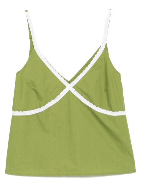 Desmond & Dempsey poplin cami top