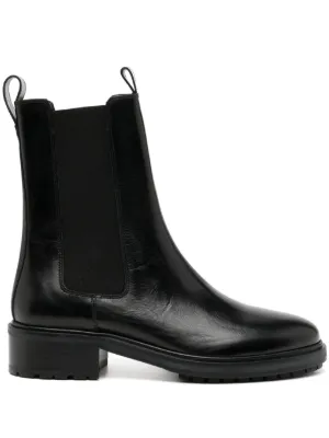 GANNI チェルシーブーツ | ブラック | FARFETCH JP