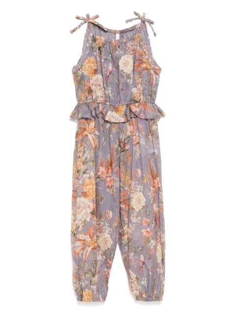 ZIMMERMANN Kids all-over floral jumpsuit