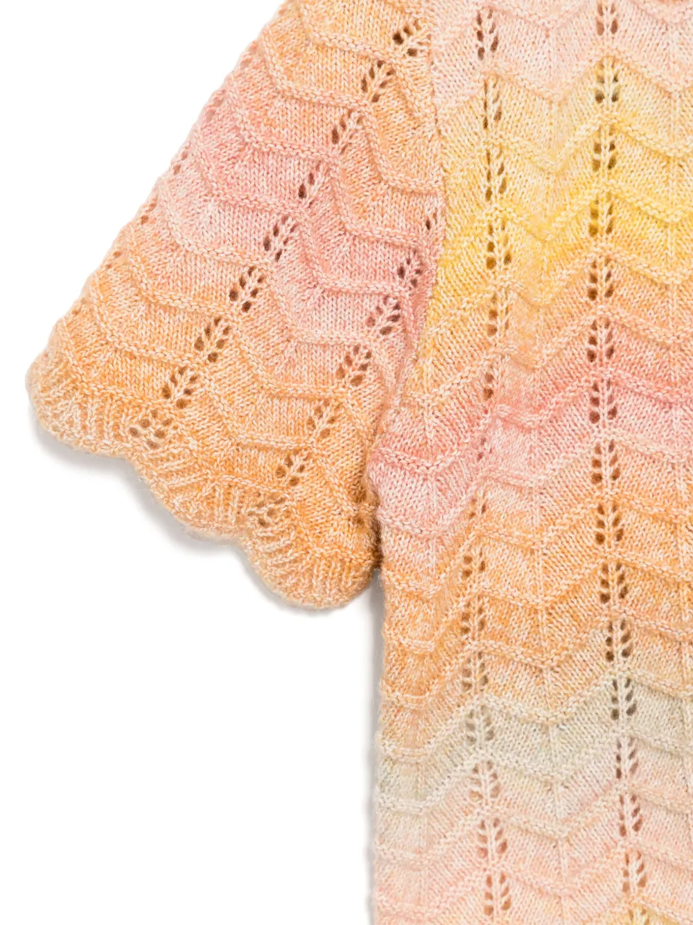 ZIMMERMANN Kids Vest met klassieke kraag Oranje