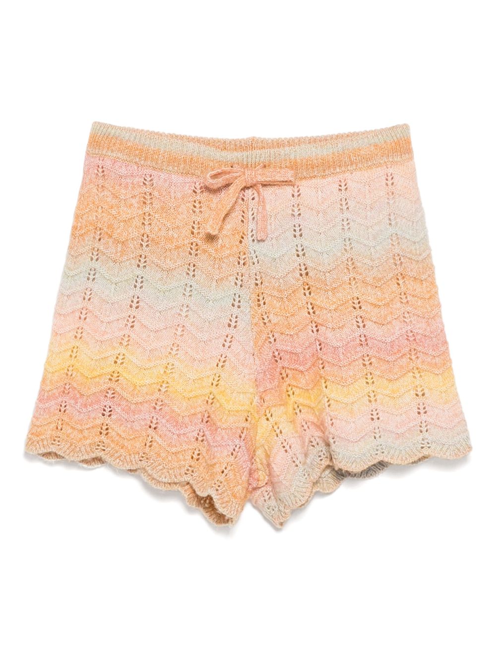 ZIMMERMANN Kids ZIM TALLOW KNIT SHORT - Orange