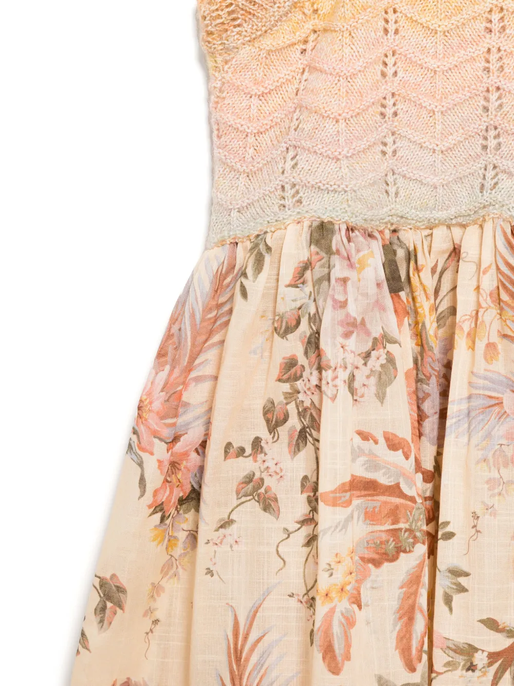 ZIMMERMANN Kids Zim jurk Oranje