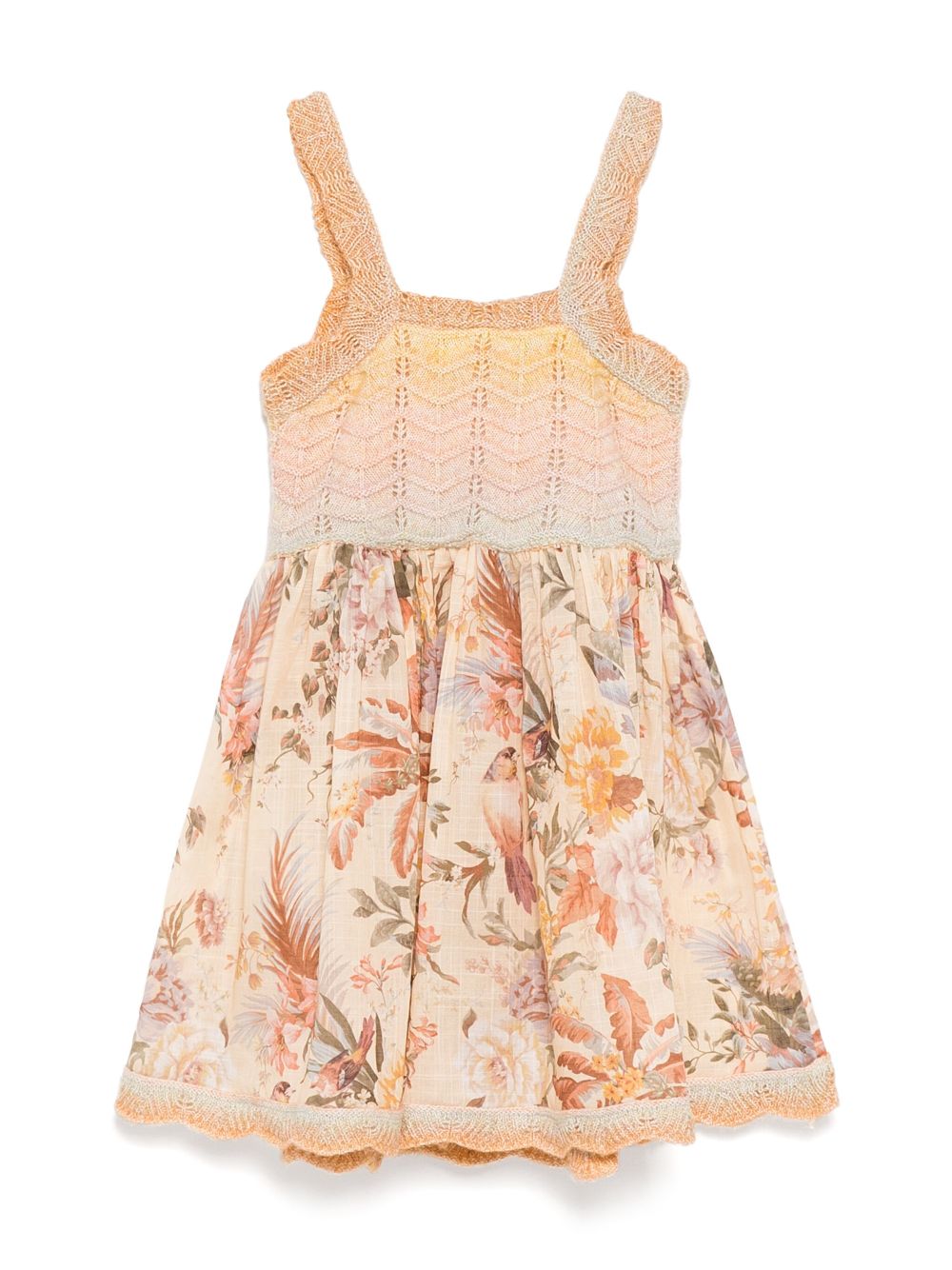 ZIMMERMANN Kids Zim jurk - Oranje