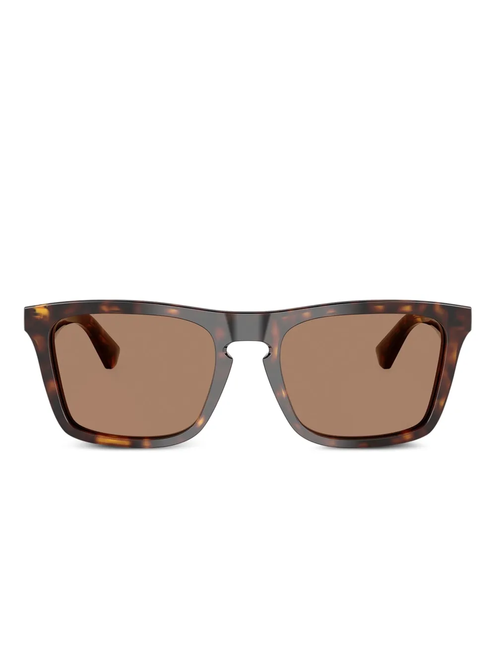 Burberry Eyewear Occhiali da sole squadrati tartarugati - Marrone