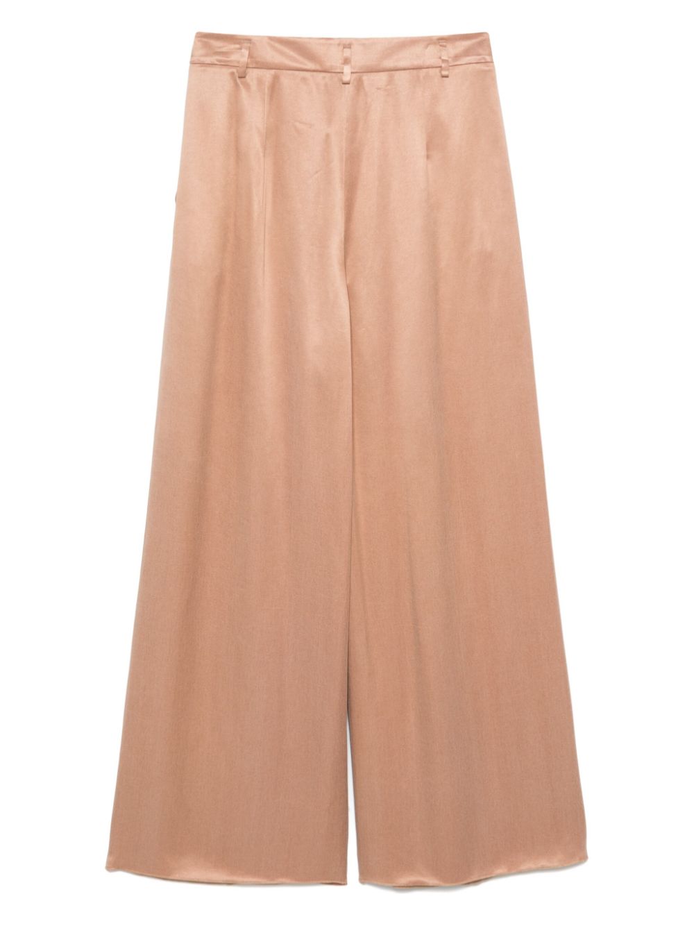 Giorgio Armani wide-leg trousers - Bruin