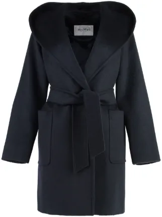 Max Mara Rialto Coat | Blue | FARFETCH