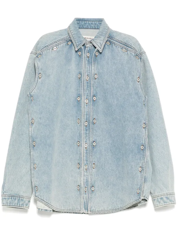 Y/Project Evergreen Shirt in Blue