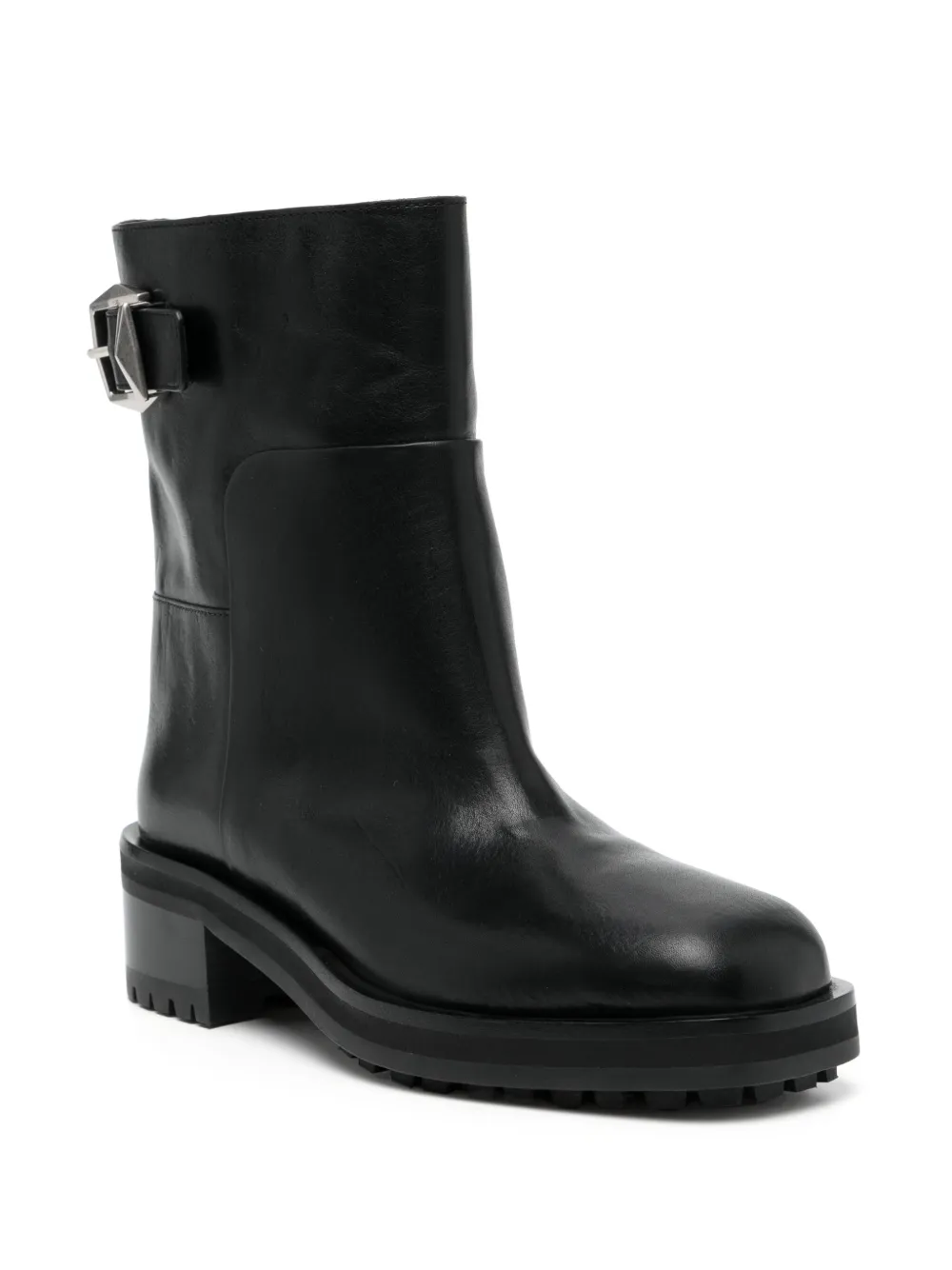 Jimmy Choo Brooklyn biker boots - Zwart