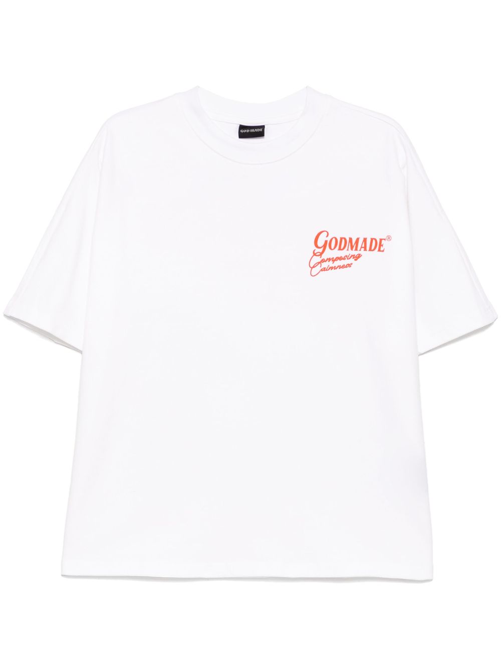 GODMADE Composing T-shirt - White