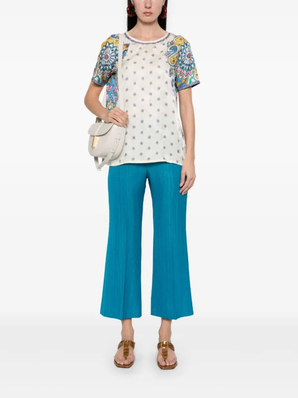 ETRO ペイズリー Tシャツ | ニュートラル | FARFETCH JP