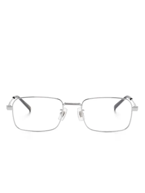 Dunhill lentes con armazón rectangular