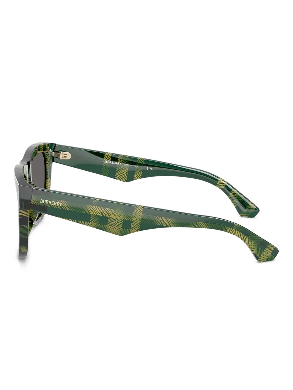 Burberry Eyewear Zonnebril met vierkant montuur Groen