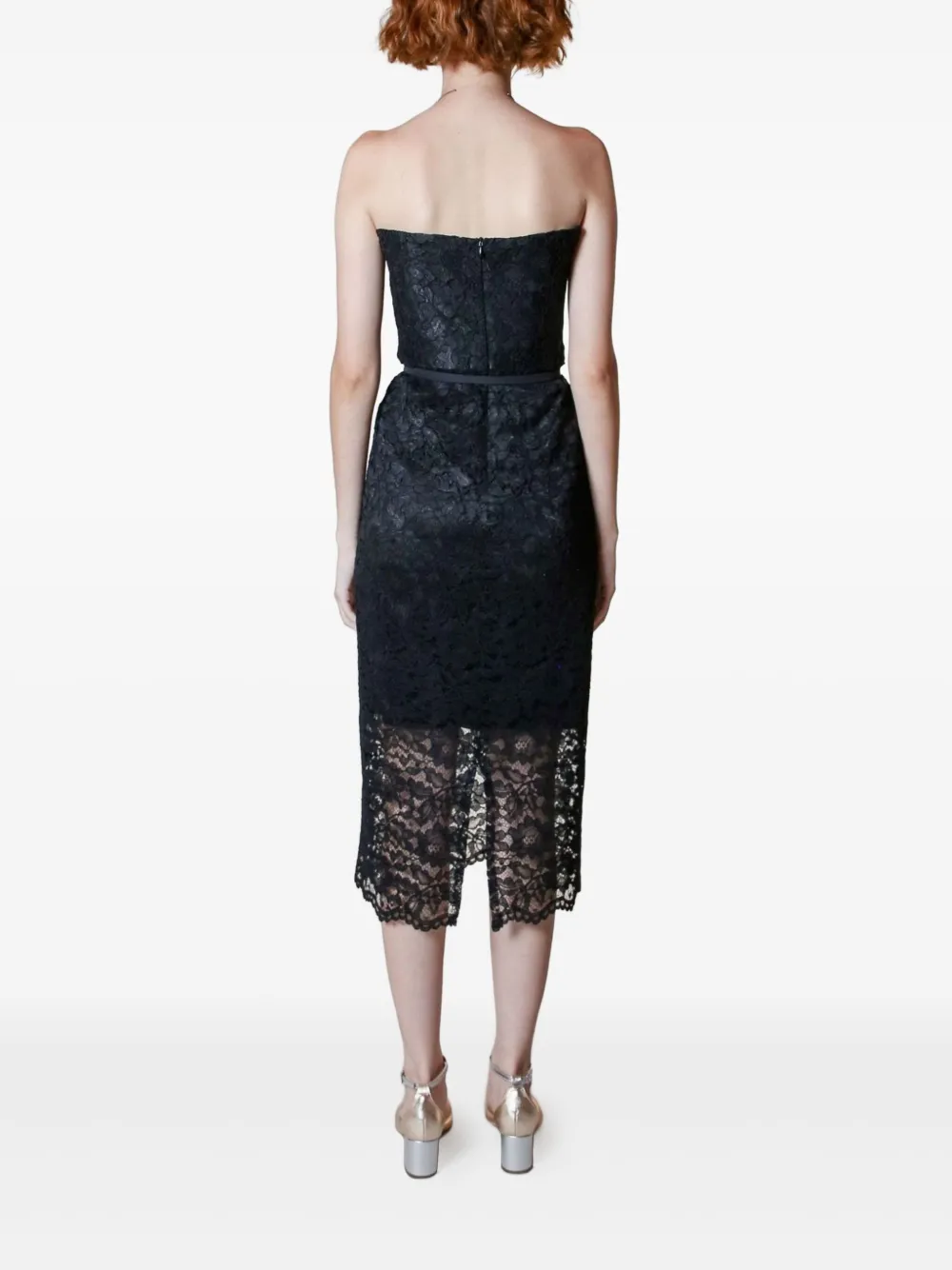 Lethicia Bronstein Daiquiri midi-jurk Zwart