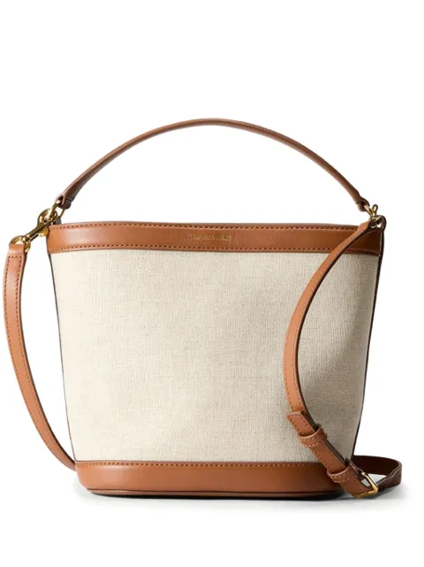 Veronica Beard small canvas Feedbag bucket bag 