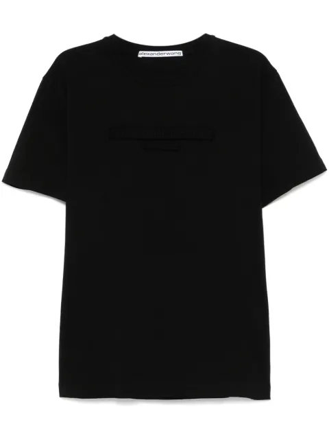 Alexander Wang logo-embossed T-shirt