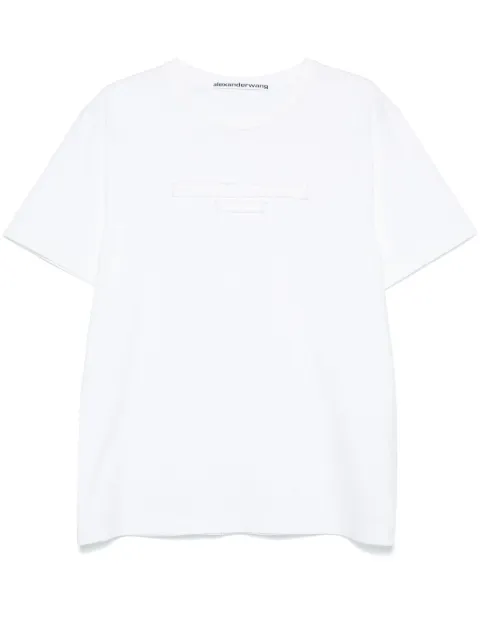 Alexander Wang playera con logo en relieve