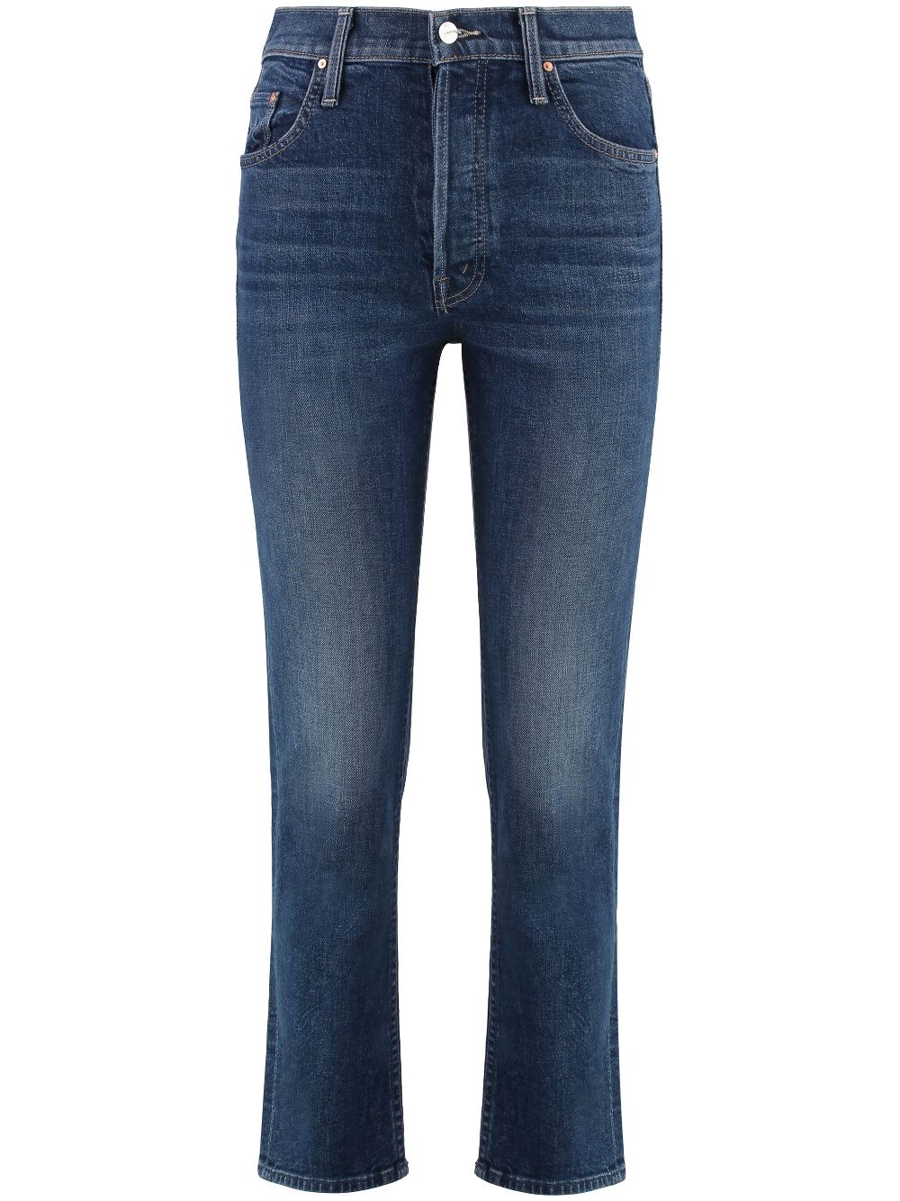 MOTHER Straight jeans Blauw