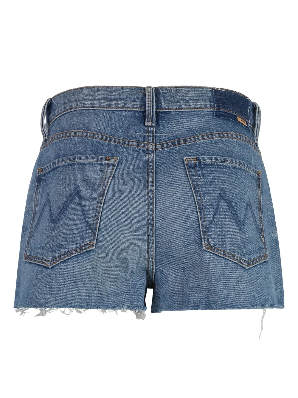 MOTHER The Ditcher denim shorts - Blauw